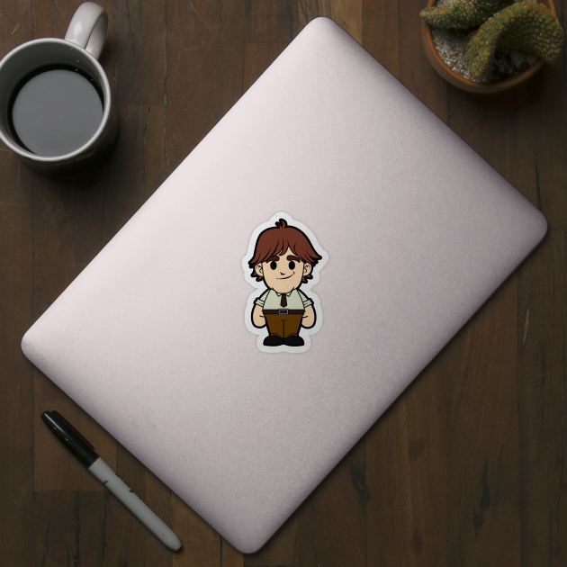 Jim Halpert The Office Chibi by nataliawinyoto